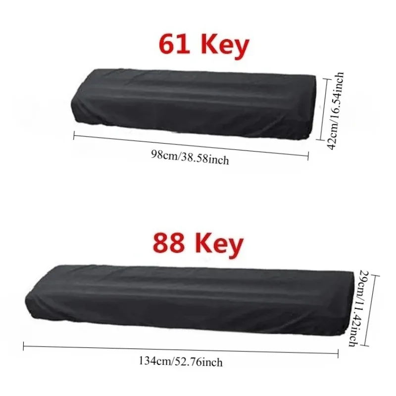 Breathable Digital Piano Fabric Dust Cover - Lightweight and Heat-Resistant