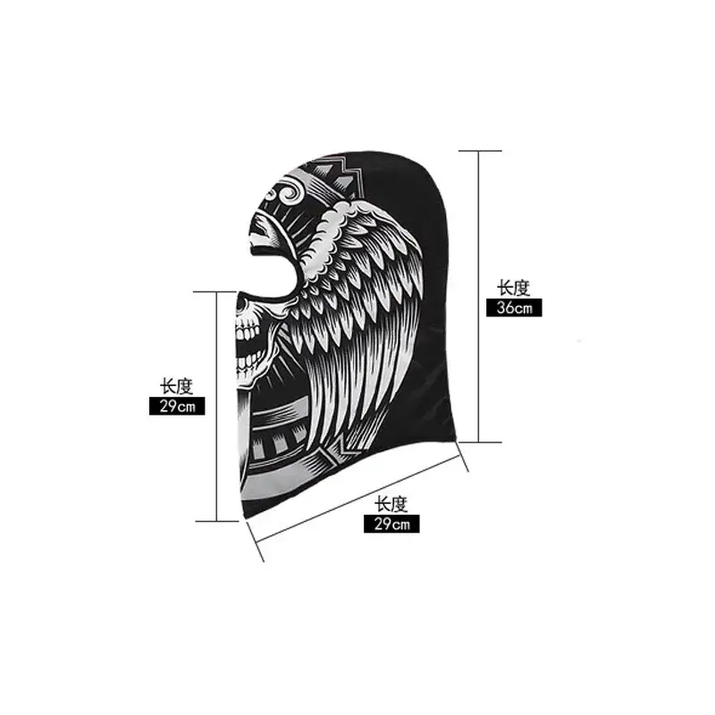 Dry Quick Sunscreen Balaclava Men Cycling Head Cover Outdoor Skull Mask Breathable Elastic Biker Full Face Mask Headgear Cap - Image 6