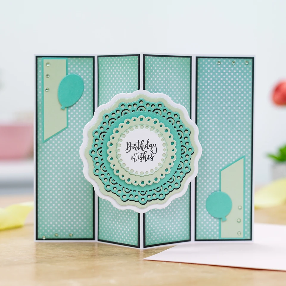 Foliage Die Cut Set For Card Making - Metal Cutting Dies For Scrapbooking & Crafts