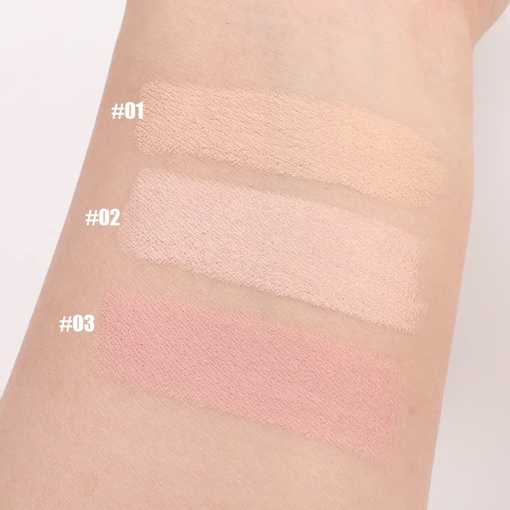Soft Double Head Concealer Pen with Blush Head Lasting Cover Dark Circles Acne Mark Waterproof Shadow Contouring Pencil Cosmetic 6