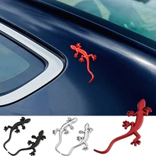 1 odblaskowy metalowy samochód ciężarowy naklejka jaszczurka Gecko naklejka odznaka 3d naklejana etykieta do modeli dekoracyjnych tanie i dobre opinie TRUNK CN (pochodzenie) Naklejki