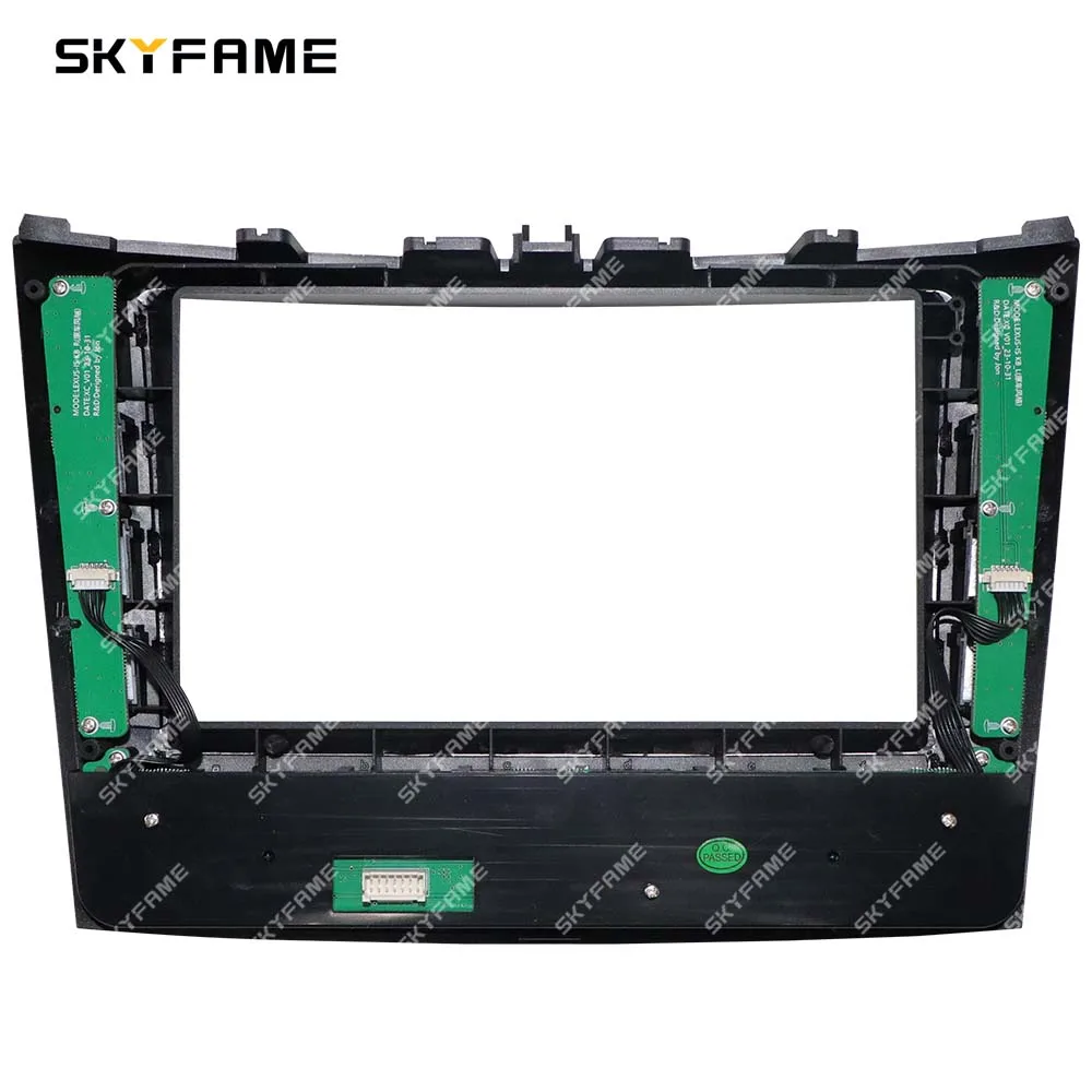 skyfame moldura do carro fascia adaptador canbus caixa decodificador para lexus is android rádio traço montagem kit painel