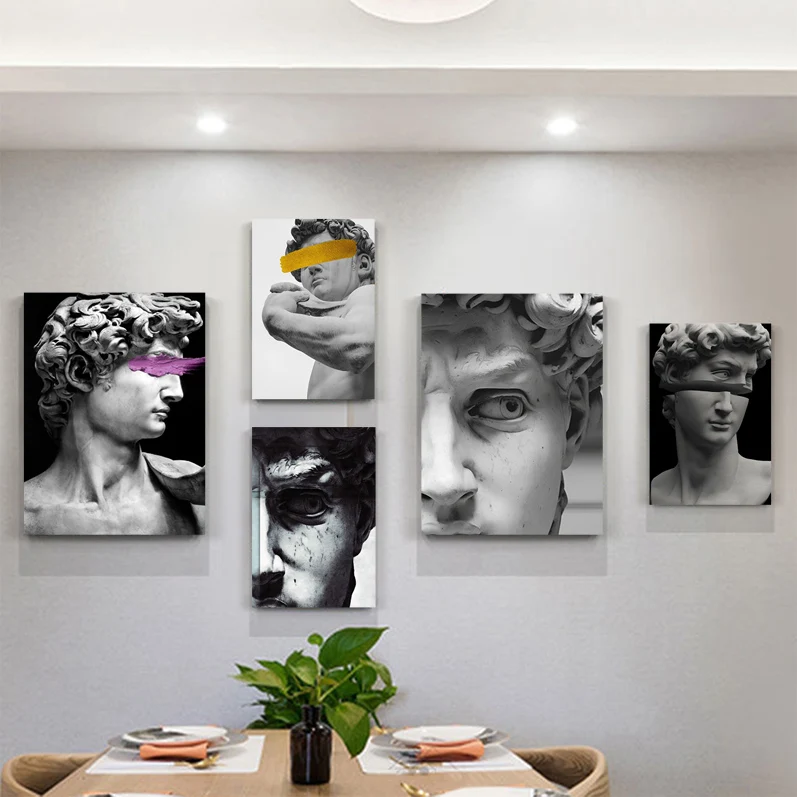 

Sculpture David Popolo Art Poster Anime Posters Sticky HD Quality Poster Wall Art Painting Study Wall Decor