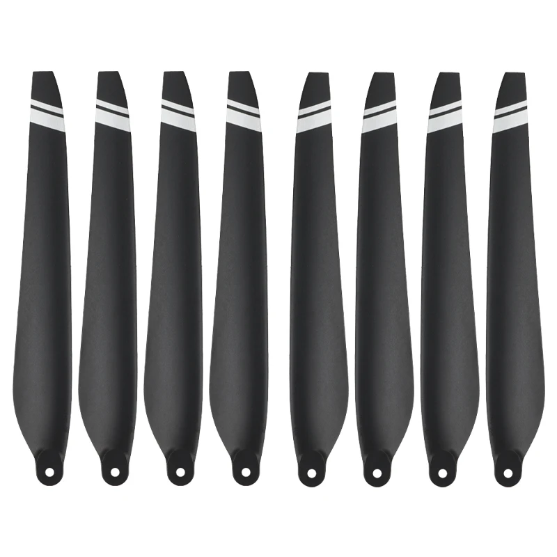 Hélice 24 pouces Nylon Carbone pour Hobbywing X6 Plus - Lot 2 pièces, gros plan sur l'embase et le trou de montage