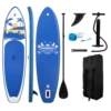 FUNWATER Inflatable Paddle Board Ultra-Light Stand-Up Paddle Board Surfboard for All Skill Levels With SUP Accessories 320-350cm