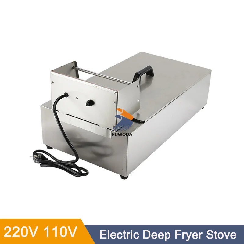 Commercial Fryer Stall Single-cylinder 12L for Snack Making