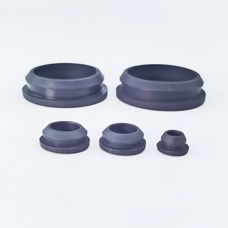 26mm-60mm Silicone Rubber Snap-on Blanking Bore Plugs Hole Stopper Round Tube Pipe End Caps Sealing Dust-proof Waterproof silicone rubber plugs silicone tube caps rubber end cap