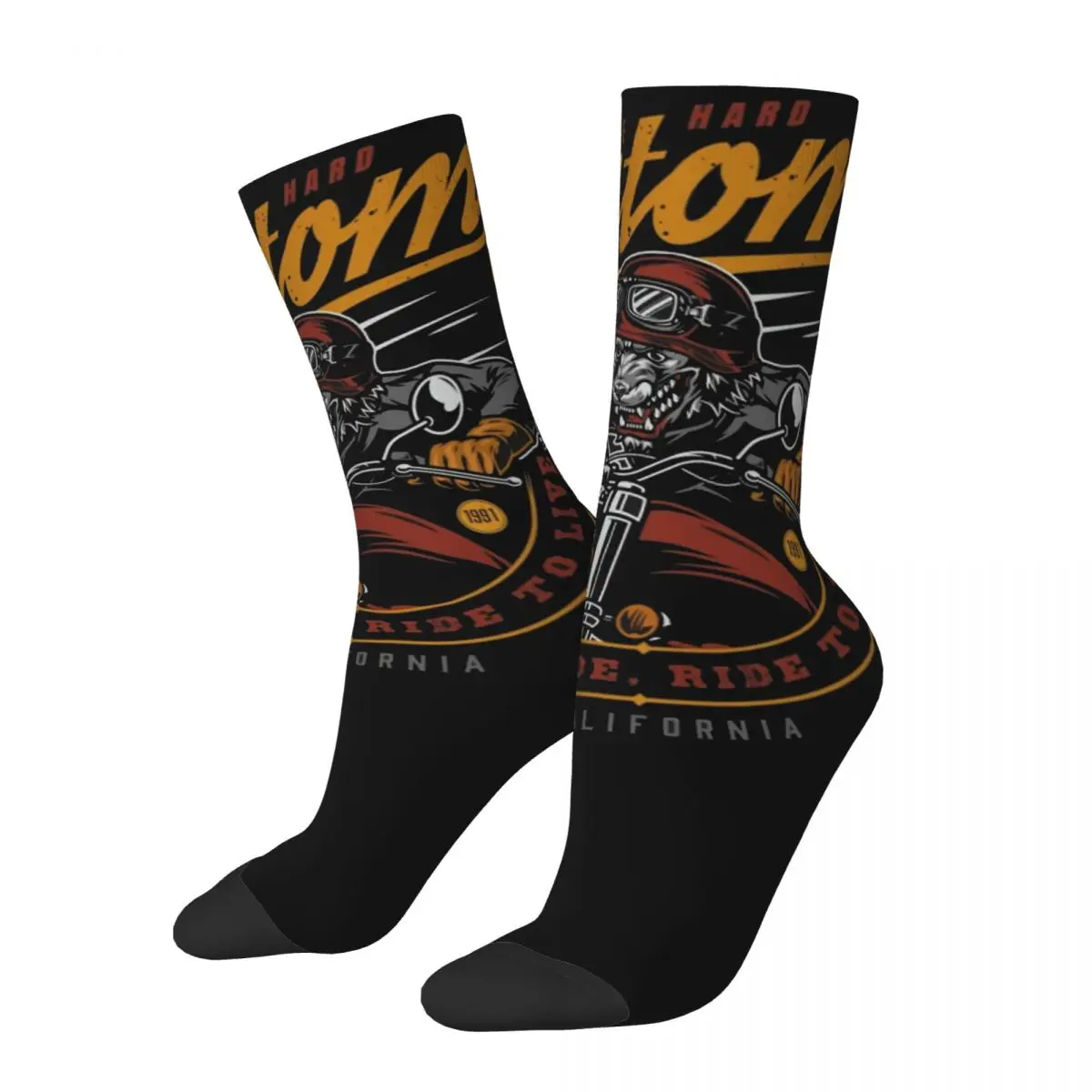 

Crazy Design Metallicas Music Custom Men Women Socks Cycling Novelty Spring Summer Autumn Winter Stockings Gift