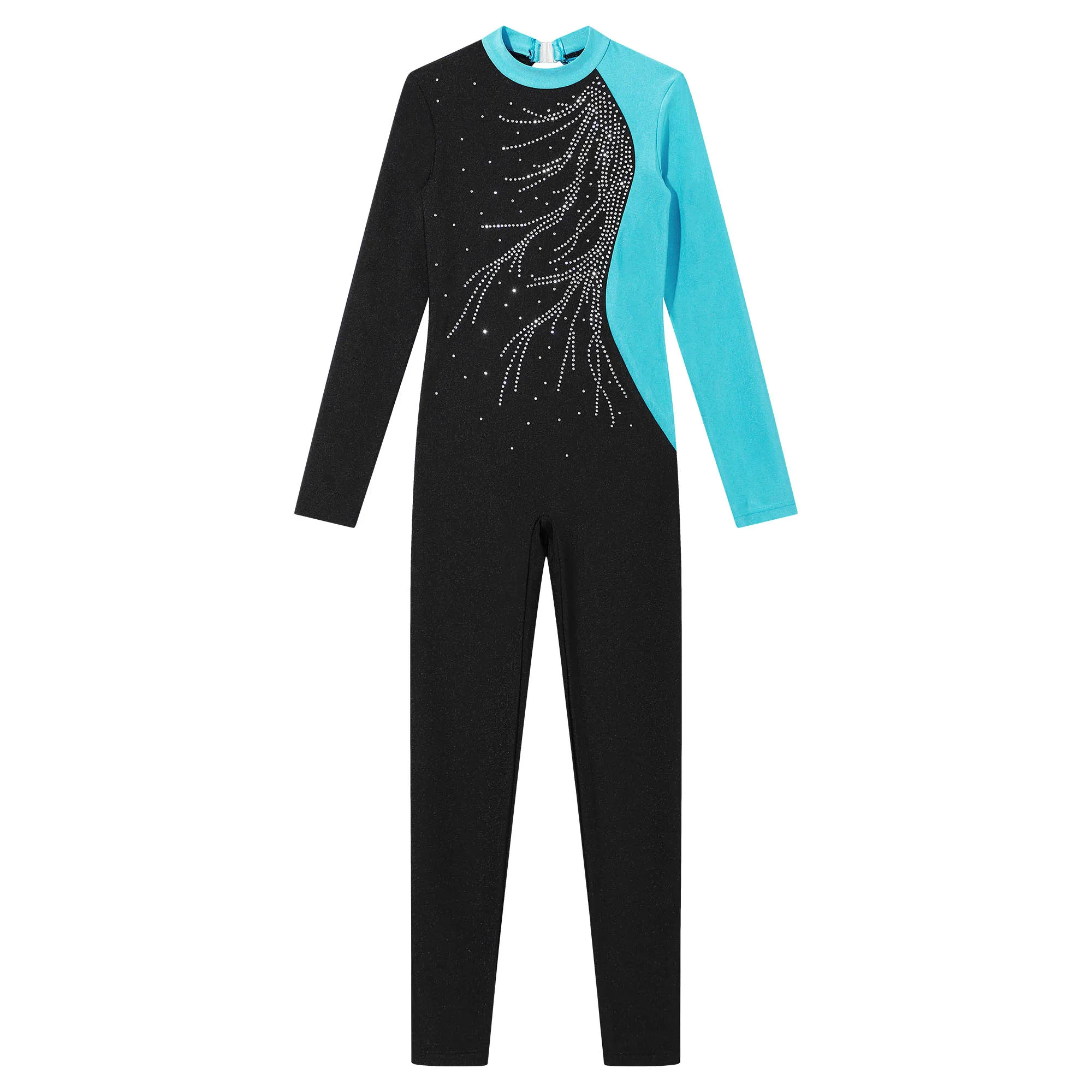 Kids Girls Long Sleeve Gymnastics Leotard Bodysuit Teens Gymnastics Jumpsuit for Girl Children Ballet Dance Costume Dancewear children dance leotards,gymnastics dancewear sets