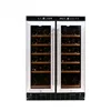 Compressor Double door Wine Cooler with LED Digital Control 4