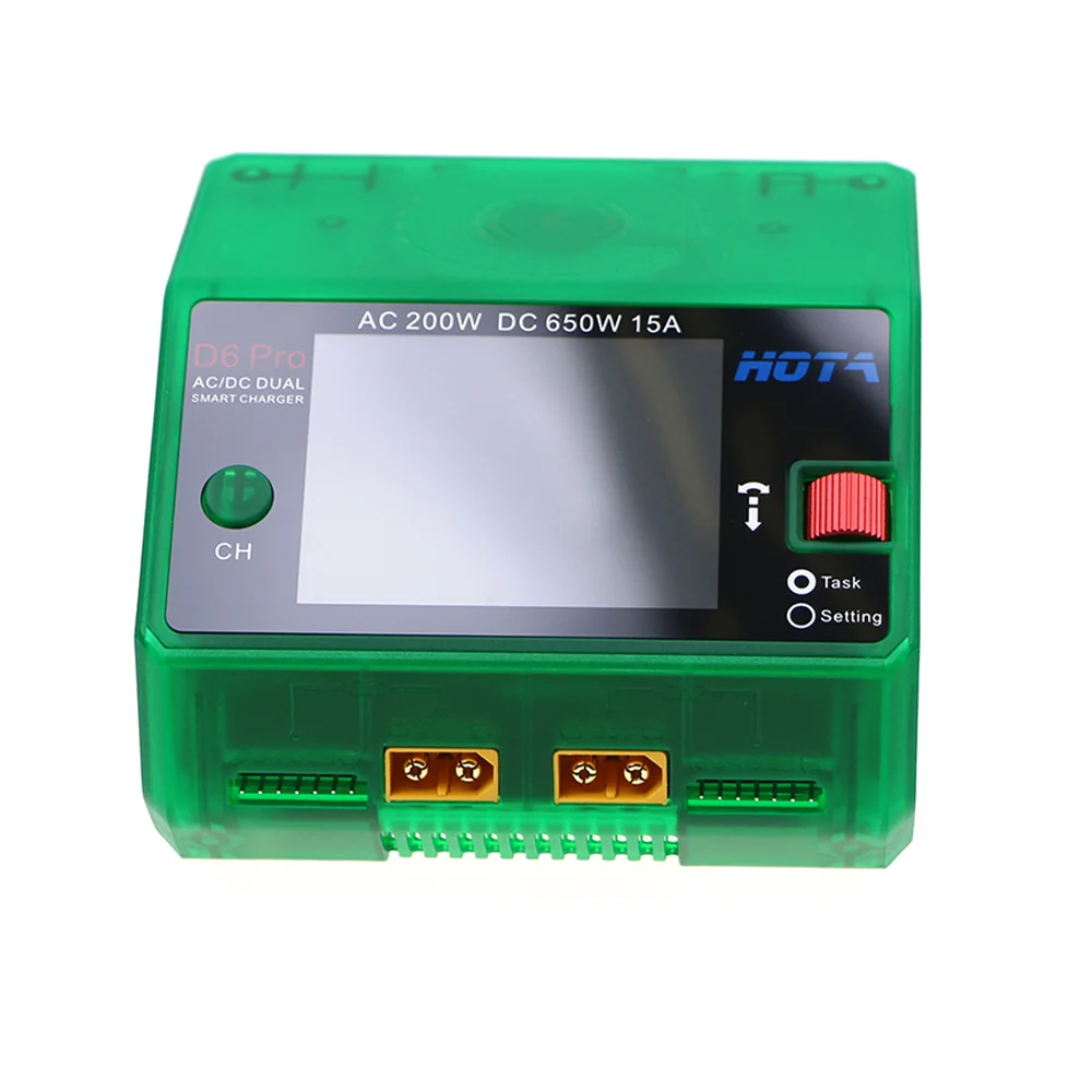HOTA D6 Pro AC 200W DC 650W 15A 2X325W 2X15 ACharger
