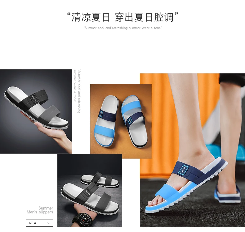 Männer Hausschuhe Outdoor Strand Schuhe Mode Sandalen Größe 40-44 – Detail 5
