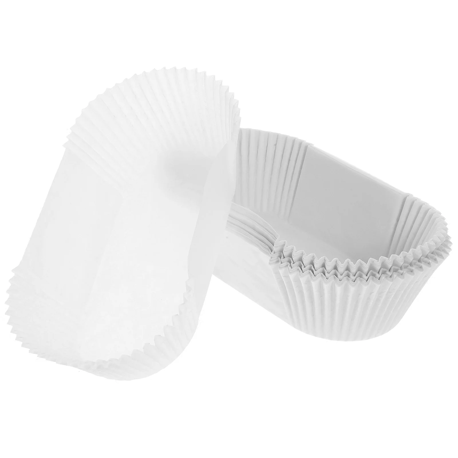 

50 Pcs Bread Container Hot Dog Tray Paper Boats Snack Packing Classic Trays Disposable White Fried Food