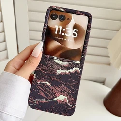 Custodia Shockproof con Pattern a Onde di Lusso - Set di 2 Pezzi Fashion