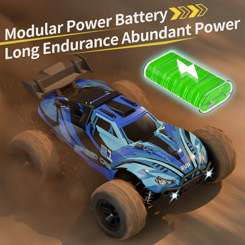 2025년 신제품 1:16 4WD 원격 조종 자동차 35km/h 고속 오프로드 RC 자동차 전지형 2.4G 전기 RC 자동차 LED 라이트 포함