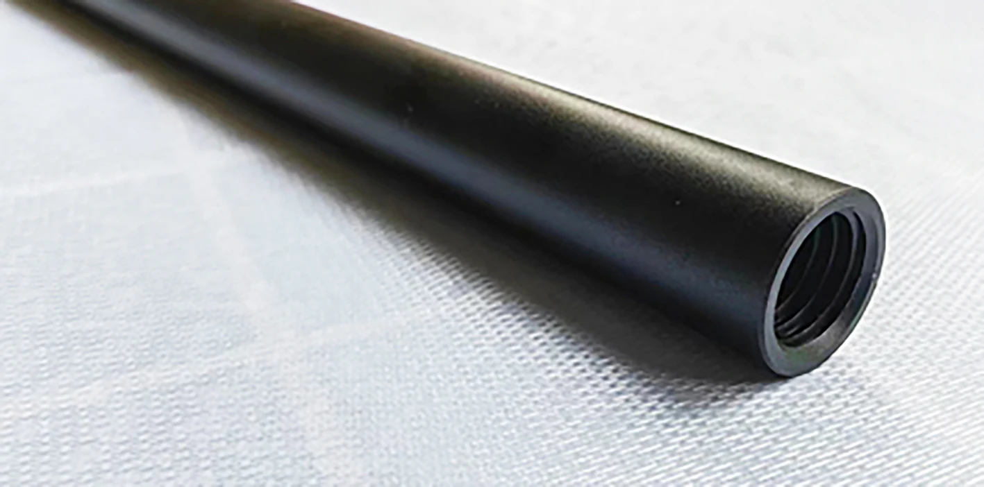 1x balck 100mm rod