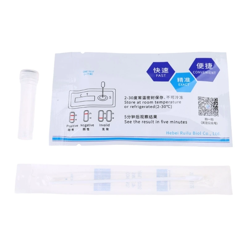 Canine Parvovirus/Canine Coronaviruses Test Dogs Cats Easy and Effective Test Pet Card for Clinic Use Convenient