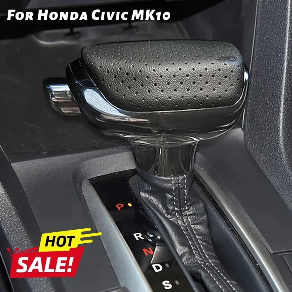 Garniture Cache Levier Vitesse Rouge Xotic Tech Pour Honda Civic 10e Génération