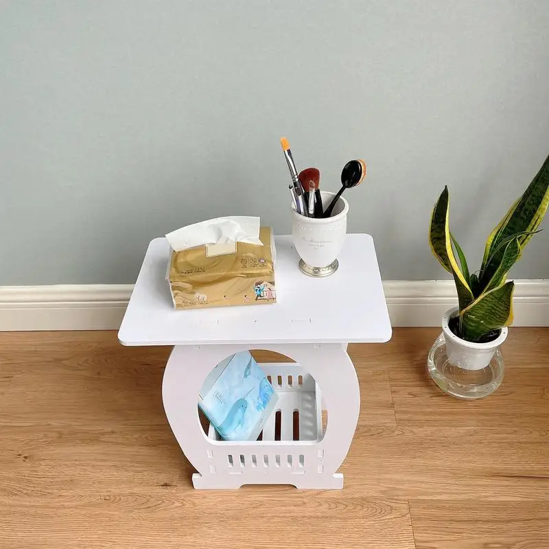 Coffee Table Modern Minimalist Mini Coffee Table Rural Living Room Small Square Leisure Side Table European Style Bedside Coffee End