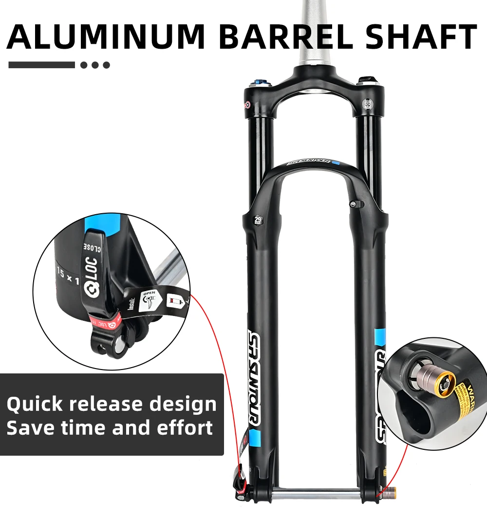 SR SUNTOUR RAIDON BOOST Bicycle Suspension Forks 29 inch