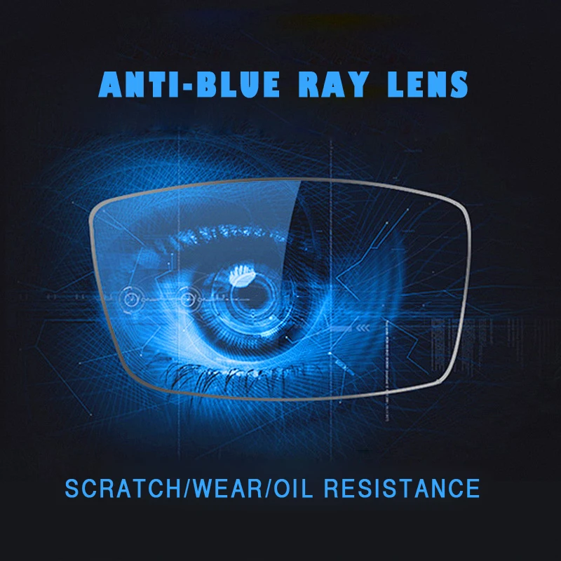 1.56 1.61 1.67 1.74 Anti-reflective Anti-scratch UV400 Anti-blue Light Lenses HMC Coating CR39 Resin Optical Lens optical lenses