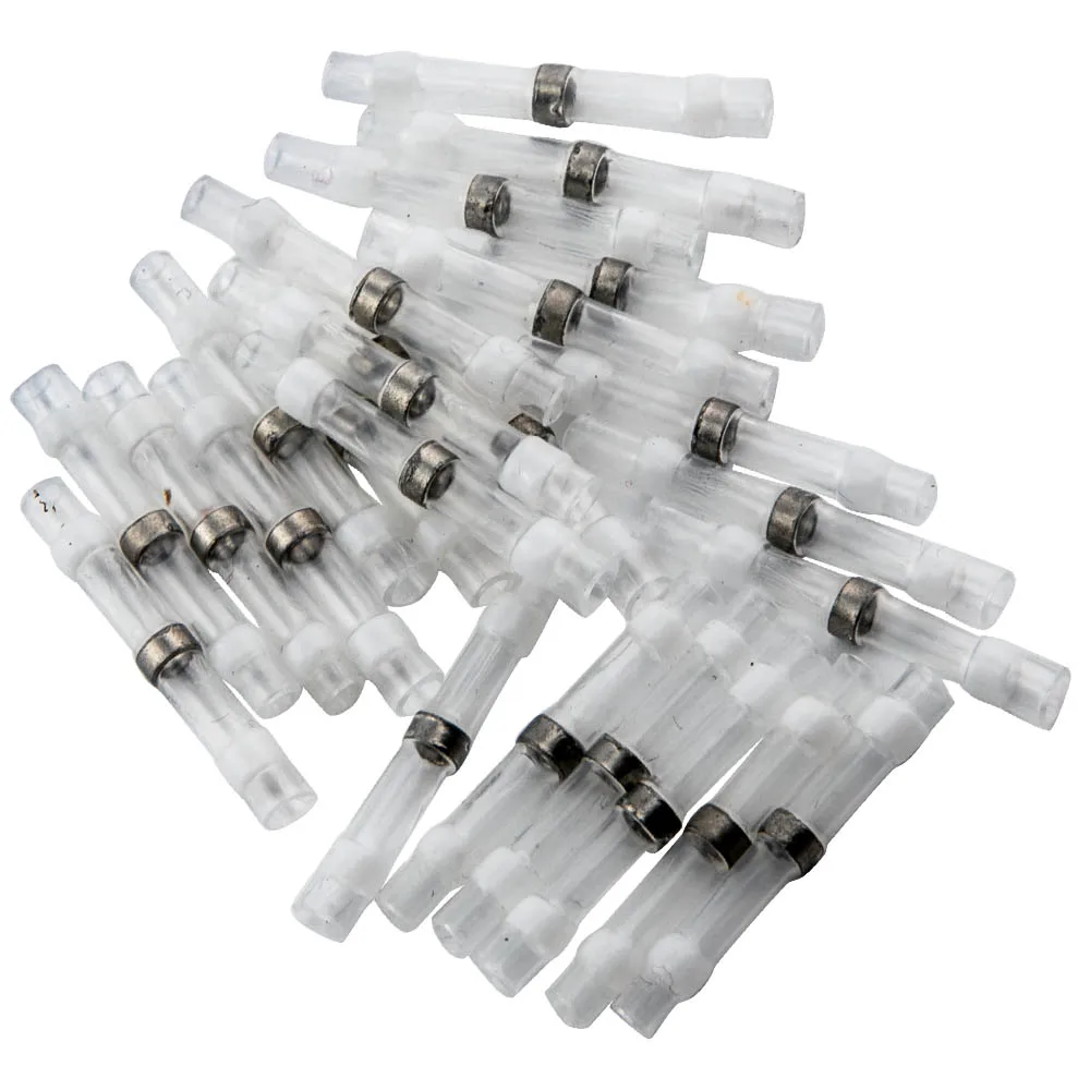 300 Stück Schrumpfschlauch-Stoßverbinder Crimp-Stecker-Set – Detail 4