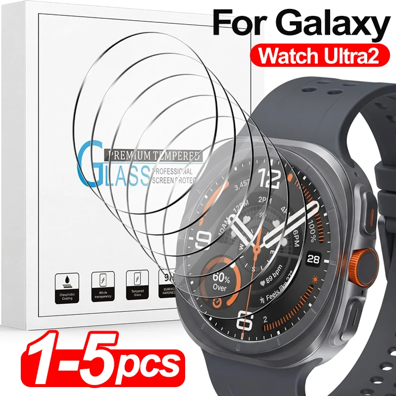 Premium Ultra Watch Tempered Glass Screen Protector - Anti-Scratch HD Clear Film Cover