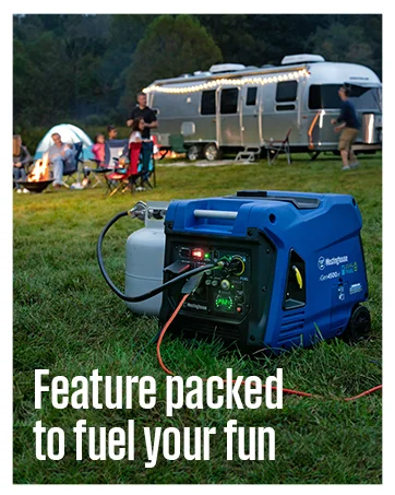 Description Picture 6 of item12500 Watt Dual Fuel Home Backup Portable Generator, Remote Electric Start, Transfer Switch Ready, Gas and Propane