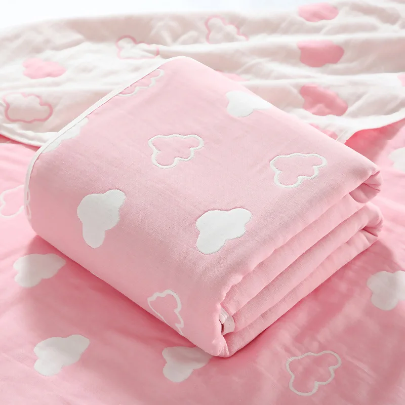 Soft Muslin Newborn Baby Blanket 5