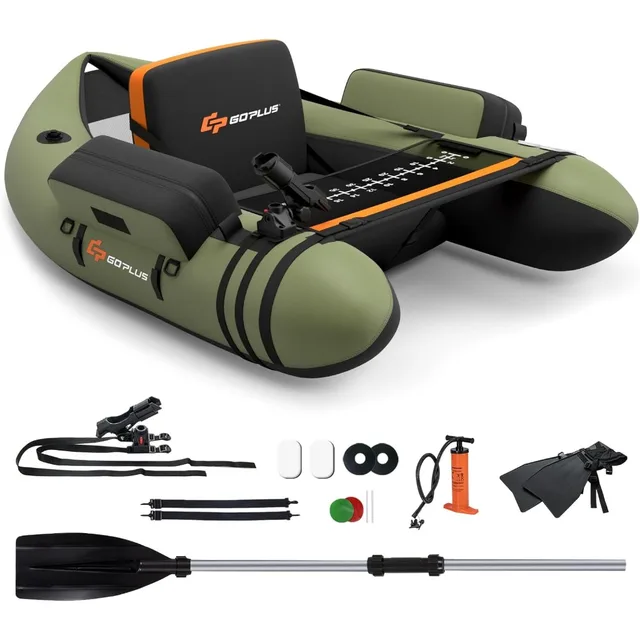 Inflatable Fishing Float Tube 3