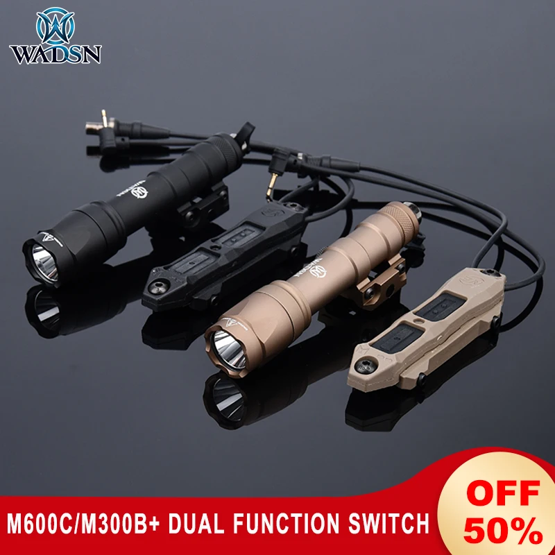 

Фонасветильник SF M600C, тактический, с двумя функциями, для страйкбола
