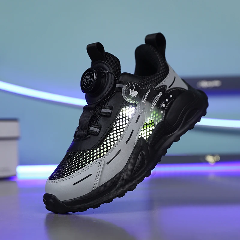 أحذية ركض شبكية عصرية للأطفال الصغار والمراهقين أح...