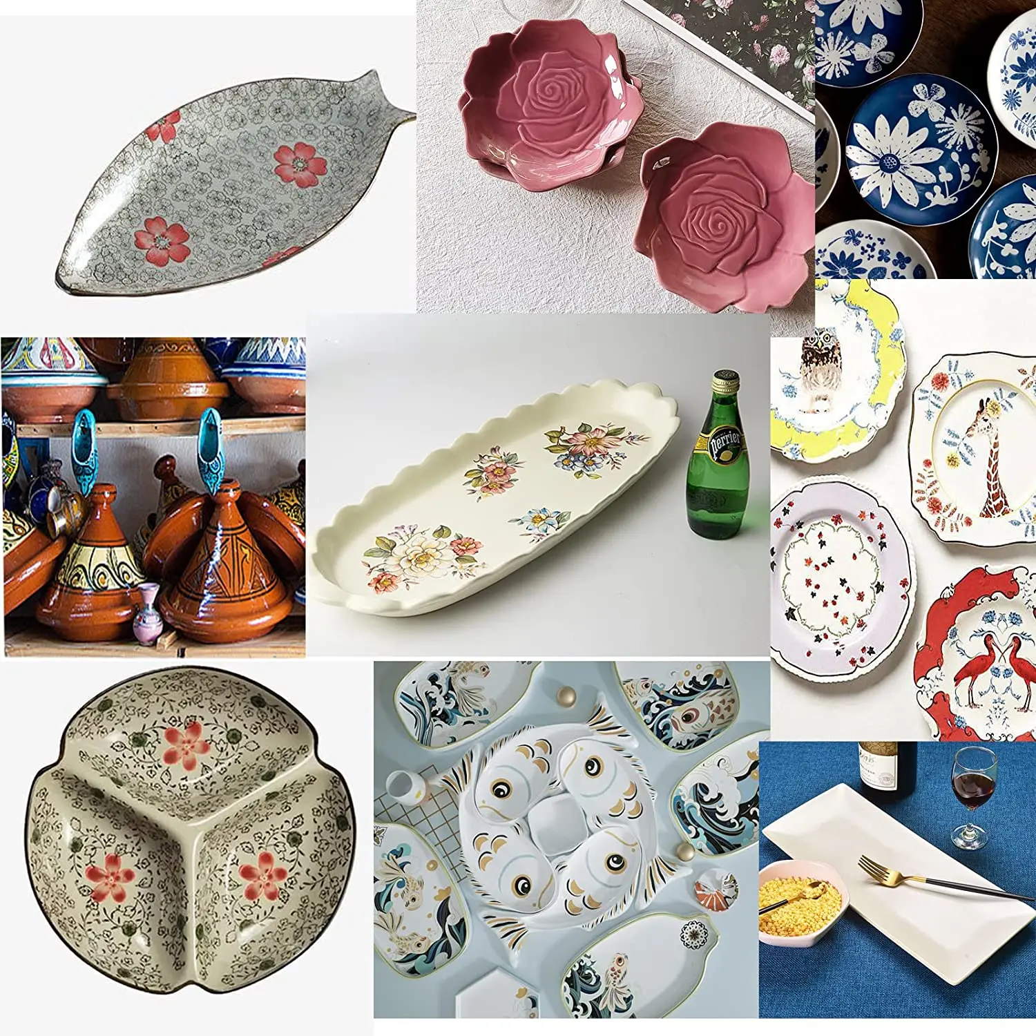 5 taglierine per argilla polimerica, in acciaio inox, flessibili, per tagliare l'argilla, modellare, scolpire fai da te, ceramica, dritte e ondulate (argento, 5 pezzi