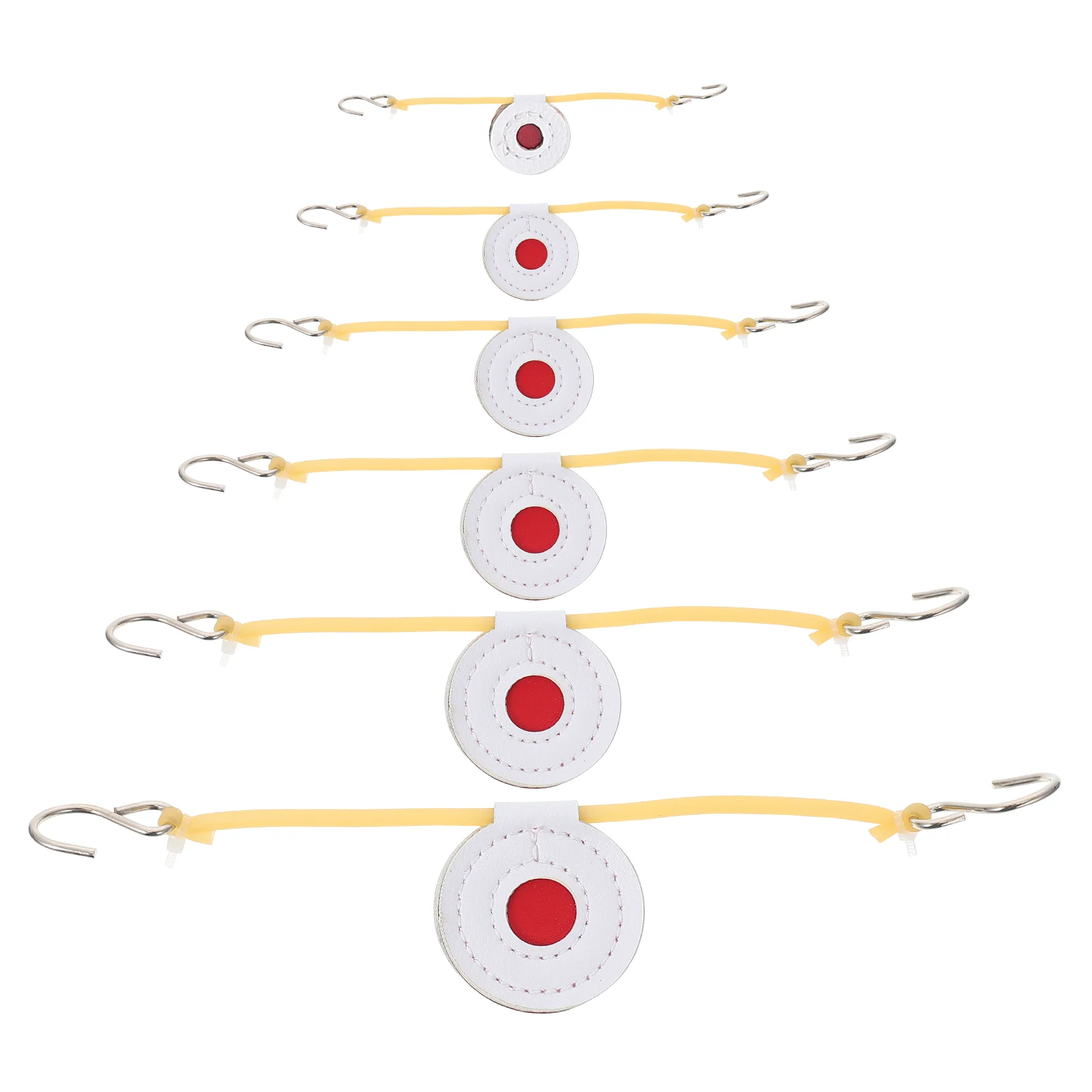 

1 Set Aim Pads Portable Fiber Slingshot Mats Training