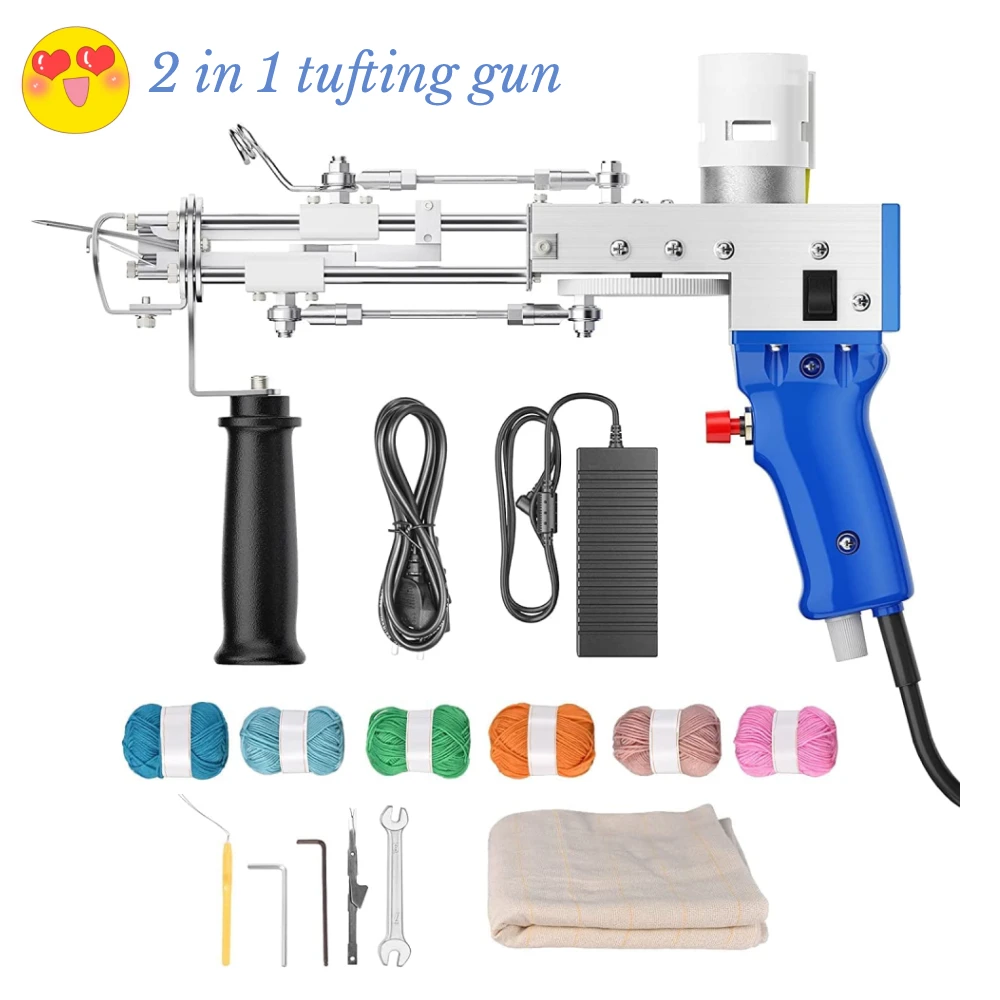 Kit Pistola Tufting Per Tappeti - Tagliatore E Filo Inclusi - Ideale Per Fai Da Te