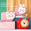 2021 Children Camera Digital Camera 48MP 4K Vlog Pocket Camera Front Camera Toy For Girl Children Gift Kids Education Toy Camera 1