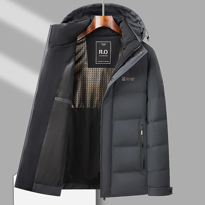 Рисунок 6 - Зимняя мужская пуховая парка с капюшоном