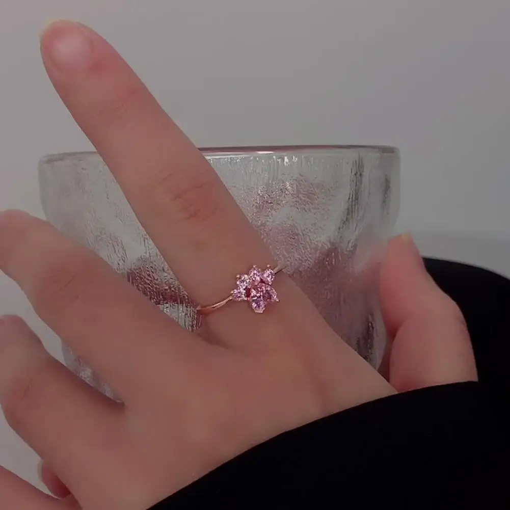 Cat Ring Cat Paw Ring Elegant Paw Wedding Cubic Zirconia Women Adjustable Lightweight Engagement Prom