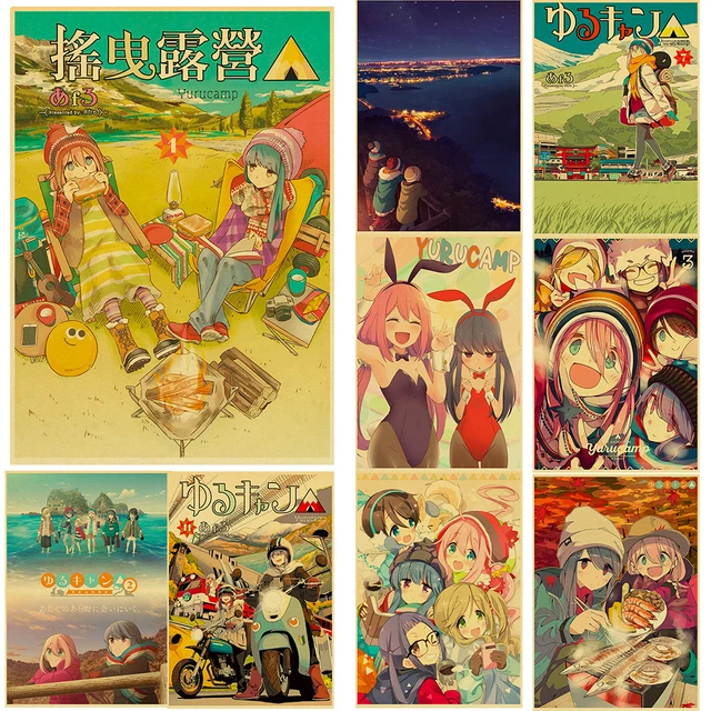 Vintage Cartoon Anime kyoukai no kanata Movie Kraft Paper Poster Children  bedroom Decorative Painting