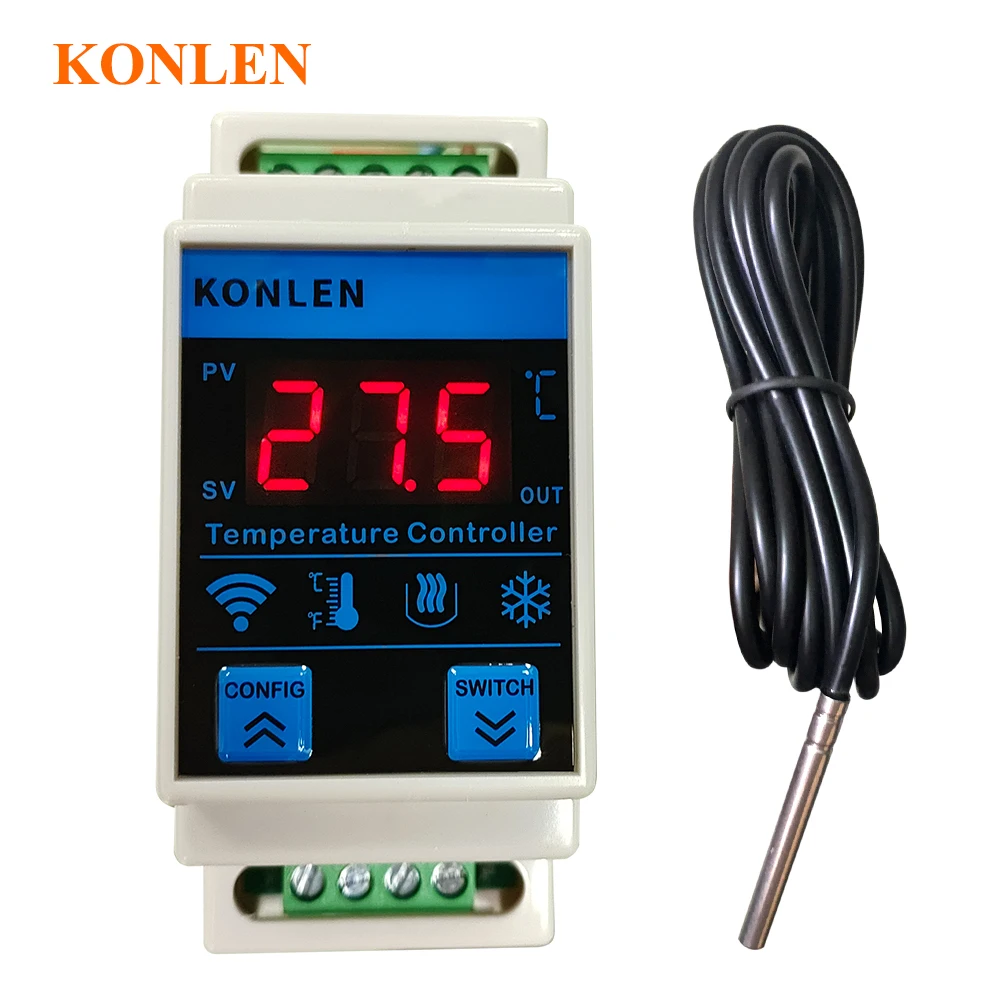 Tuya Smart WLAN Temperatursensor - Digitales Thermometer Mit App Steuerung