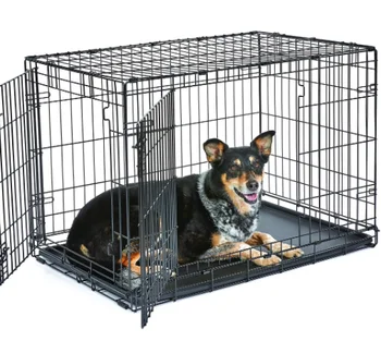 Foldable Metal Pet Carrier Cage S/M/L 1