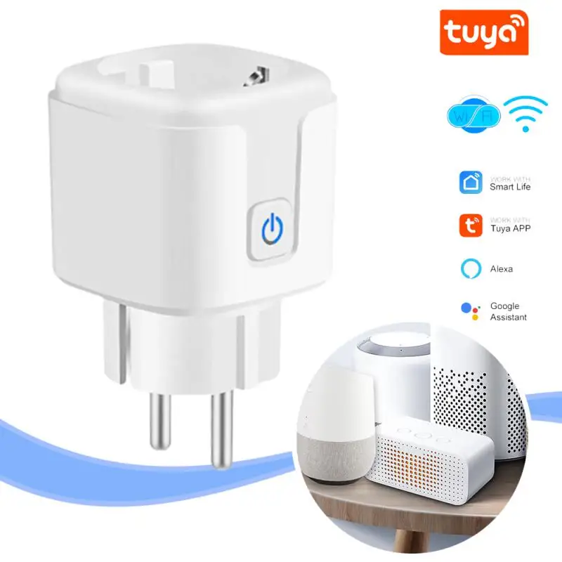 

Смарт-розетка с таймером, 16 А, Wi-Fi