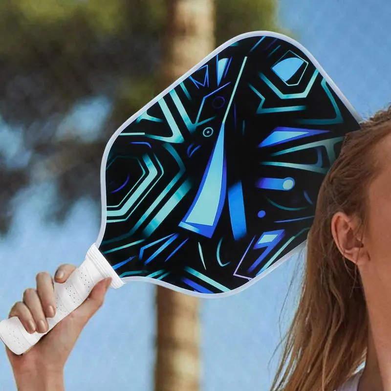LED Pickleball Racket Pickleball Racket Lightweight LED Paddles Honeycomb Core Anti-slip Outdoor Supplies & Beginners
