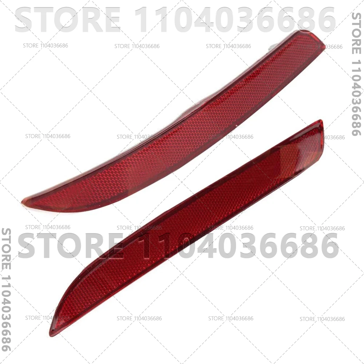 2011-2017 BMW 528i 528iX 535d 535dX 535i 535iX 550i 550iX M5 (F10) 리어 범퍼 리플렉터 램프 렌즈 63147842955 63147842956