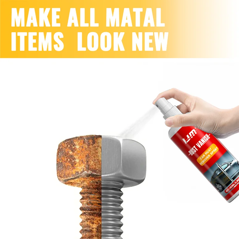 Rust Remover Spray 100ml Car Anti-Rust Remover Parts Maintenance Agent Clean Rust Remover Spray Metal Rust Removers Cleaner Car Cleaning Tools