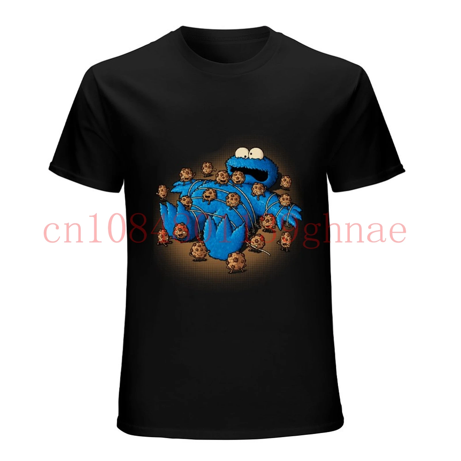 Gulliver Monster Magliette Uomo Divertente Estate Cookie Monster Top Tshirt Manica Corta Più Nuove Magliette O-Collo 100% Vestiti Di Cotone