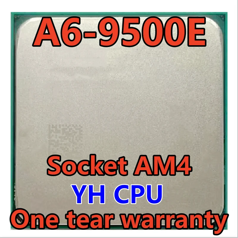 

A6-9500E A6 9500E 3.0GHz 28nm Dual-Core CPU 35W Processor AD9500AHM23AB Socket AM4 Associated A6 9500