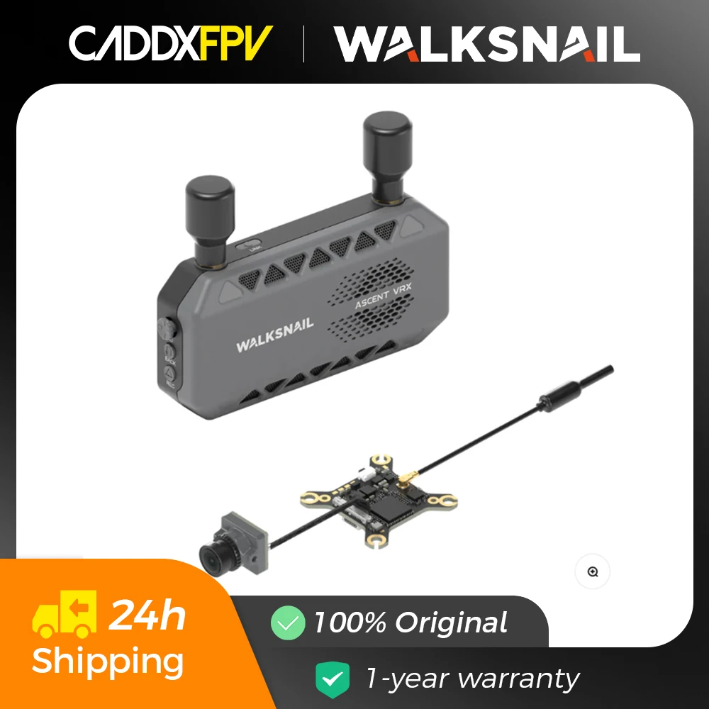 Récepteur FPV Ascent VRX 1080P 60fps 6KM HDMI Faible Latence