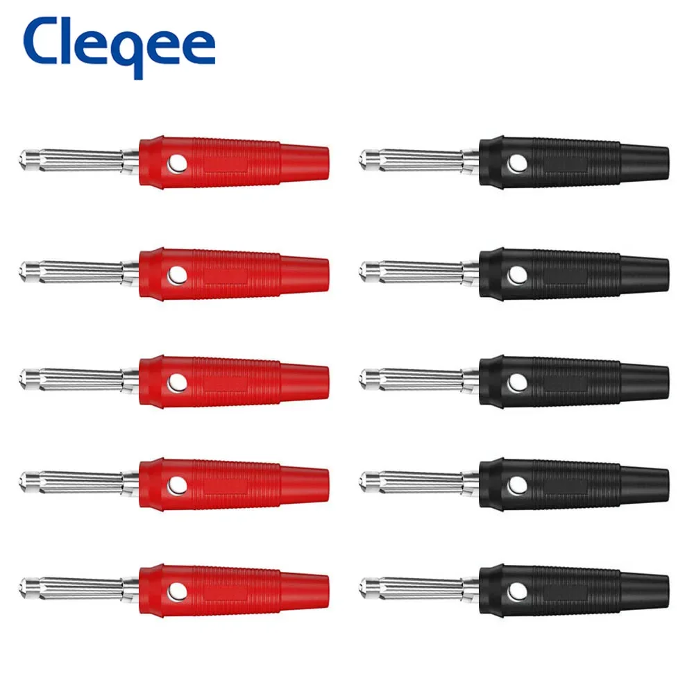 cleqee empilhavel banana plug parafuso bloqueio soldagem 01