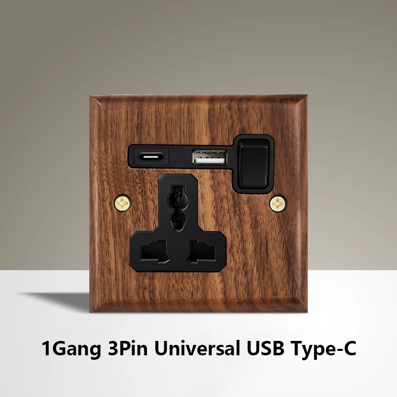 1Gang Universa USB C